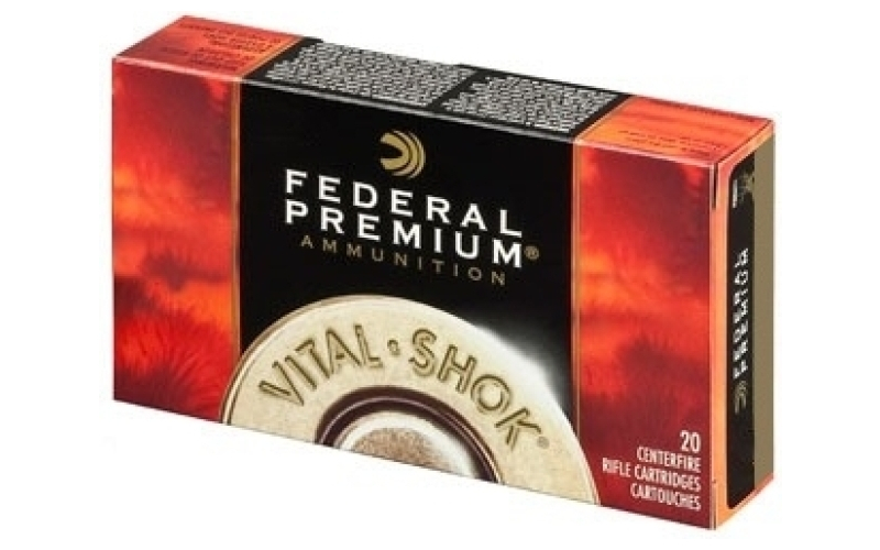 Federal Federal vital shok 7mm rem mag 140gr nosler partition 20/bx