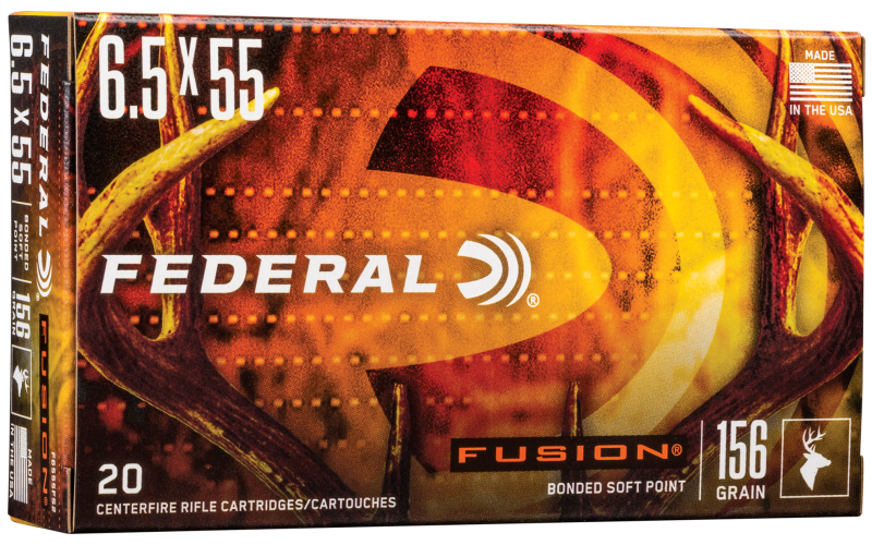 FUSION 6.5X55 SWDSH 156GR SP 20/200