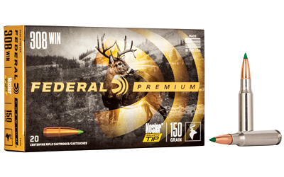 Federal Premium, 308WIN, 150 Grain, Ballistic Tip, 20 Round Box P308F