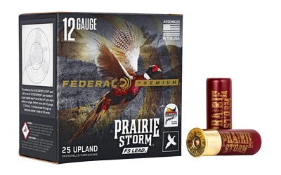 Federal Premium, Prairie Storm, 12 Gauge 2.75", FS Lead, #6, 1 1/4 oz, 25 Round Box PFX154FS6