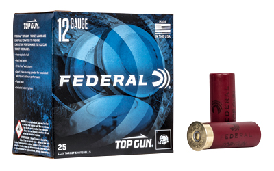 Federal Top Gun, 12 Gauge 2.75", #7.5, 1oz, 25 Round Box TG12175