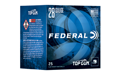 Federal Top Gun, 28 Gauge 2.75", #9, 3/4 oz, Lead, 25 Round Box TGS2821 9