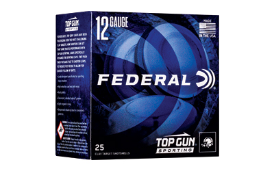FED TOP GUN 12GA 2.75" #7.5 1 OZ 25/