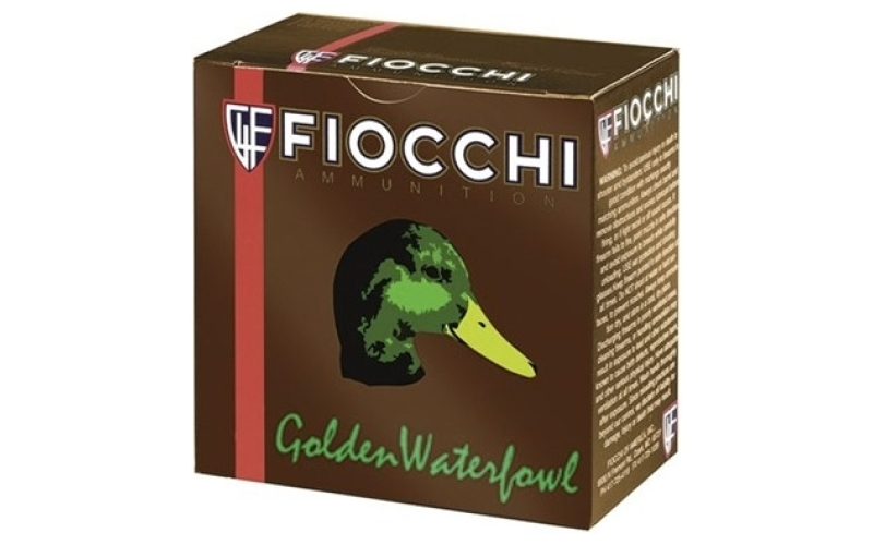 Fiocchi Ammunition Fiocchi golden waterfowl 12ga 3'' 1-1/4oz #3 25/bx