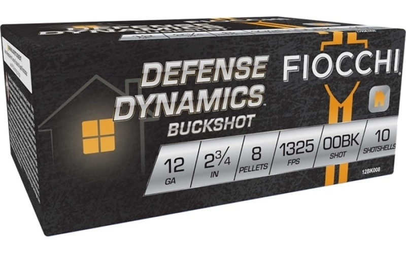 Fiocchi Ammunition 12 gauge 2-3/4'' 1oz #00 10/box