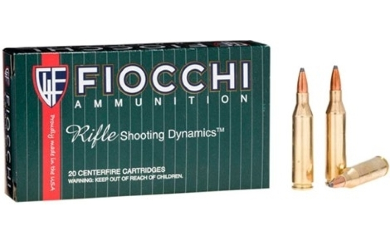 Fiocchi Ammunition Fiocchi shooting dynamics 243 win 100gr interlock bt 20/bx