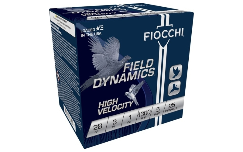 Fiocchi Ammunition 28 gauge 3'' 1oz #5 25/box