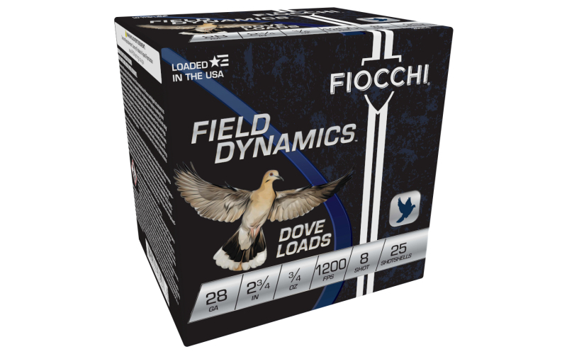 Fiocchi Ammunition Fiocchi game & target 28ga 1200fps 3/4 oz #8