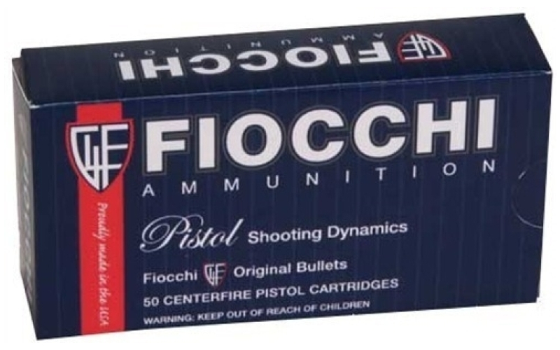 Fiocchi Ammunition Fiocchi sd ammo 357 mag 142gr fmj truncated 50/bx