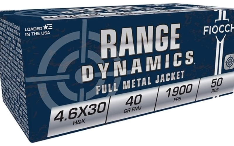Fiocchi Ammunition Hk 4.6x30mm 40gr full metal jacket 50/box