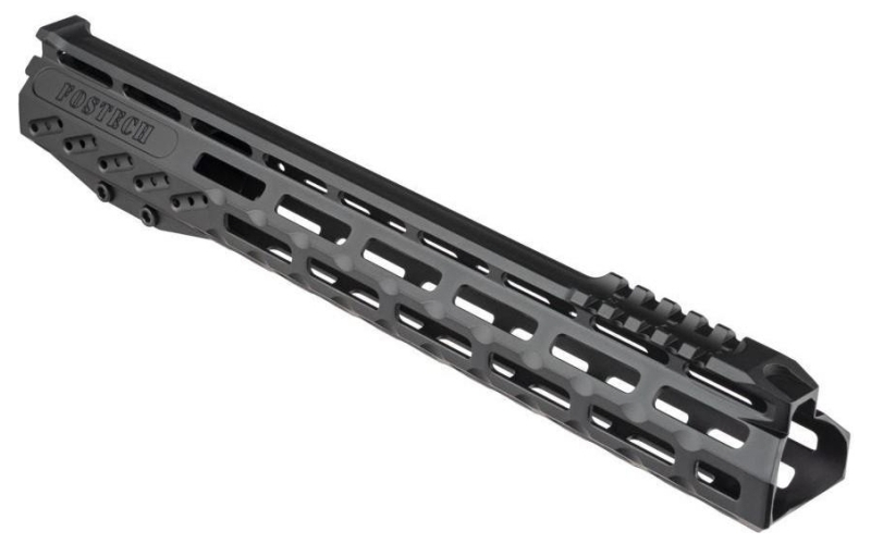 Fostech mach-2 lite 10in rail ar-15 platform graphite black