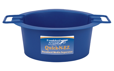 Frankford Arsenal Quick-N-EZ Media Separator, 4 3/4" High, Blue, Plastic 121925