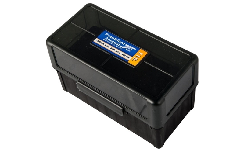 Frankford Arsenal Belted magnum #511 hinge-top ammo box 50 ct.