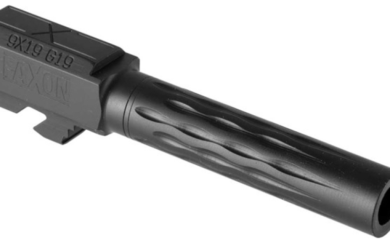 Faxon Firearms G19 gen 1-4 compact flame barrel saami 9mm black