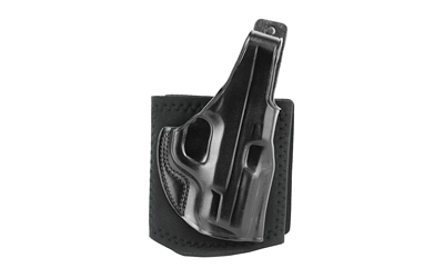 Galco Ankle Glove Ankle Holster, Fits S&W Shield 9/40, Right Hand, Black Finish AG652B