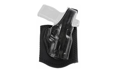 Galco Gunleather Ankle Glove Ankle Holster, Fits SIG-SAUER P365XL w/o Red Dot, Right Hand, Black Leather AG870RB