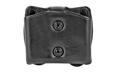 Galco Galco, COP Double Mag Case, Fits Single Stack Magazines, Ambidextrous, Black Leather CDM26B