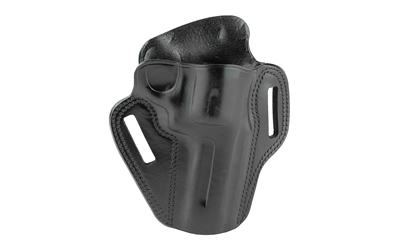 Galco Combat Master Belt Holster, Fits S&W L Frame with 4" Barrel, Right Hand, Black Leather CM104B