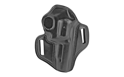 Galco Combat Master Belt Holster, Fits S&W K Frame 19 4", S&W K Frame 10 4", K Frame 66 4", Ruger Security Six 4", Service Six 4", Speed Six 4", Taurus 66 4", Right Hand, Black Leather CM114B