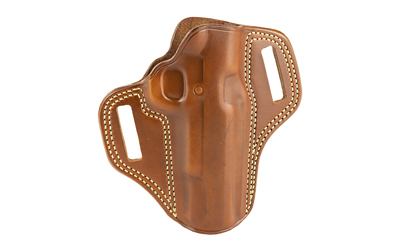 Galco Combat Master Belt Holster, Fits Colt Government With 5" Barrel, Right Hand, Tan Leather CM212