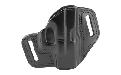 Galco Combat Master, Belt Holster, Fits Glock 26/27/33, Right Hand, Black Leather CM286B