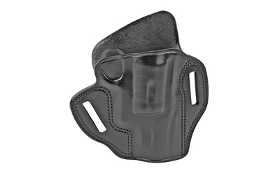Galco Combat Master Belt Holster, Fits S&W Governor 2 3/4", Right Hand, Black Leather CM308B
