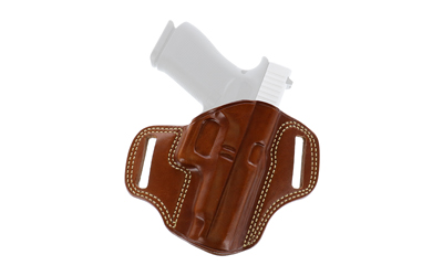 Galco Gunleather Combat Master Belt Holster, Fits Glock 43x, Right Hand, Tan Leather CM800