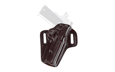 Galco Concealable Belt Holster, Fits 1911 With 5" Barrel, Right Hand, Black Leather CON212B