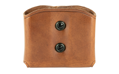 Galco DMC Pouch, Fits Double Stack Magazines 9MM/40S&W, Ambidextrous, Tan Leather DMC22