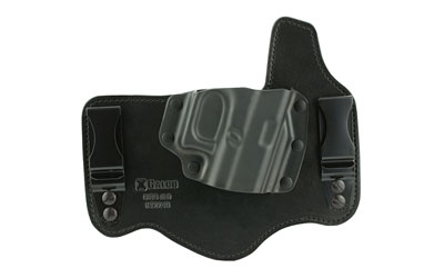 Galco Kingtuk Holster, Fits Glock 17/19/26, Right Hand, Kydex and Leather, Black KT224B