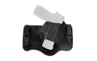 Galco KingTuk, Inside Waistband Holster, Fits Sig Sauer P320 Full Size/Compact, Beretta APX Fullsize/Compact, CZ P07, Leather and Kydex Construction, Right Hand, Matte Finish, Black KT820B