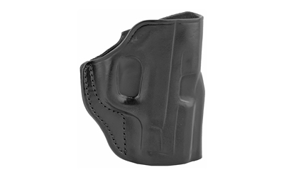 Galco Stinger Belt Holster, Fits S&W Shield (9mm, 40S&W, and 45ACP), Right Hand, Black Leather SG652B