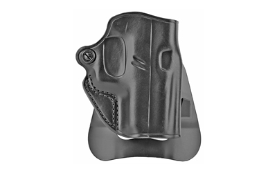 Galco Speed Master 2.0 Holster, Fits Glock 43/43X, Right Hand, Black Leather SM2-800B