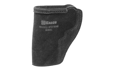 Galco Stow-N-Go Inside The Pant Holster, Fits S&W J Frame with 3" Barrel, Right Hand, Black Leather STO164B