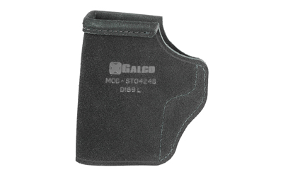 Galco Stow-N-Go Inside The Pant Holster, Fits 1911 With3" Barrel, Right Hand, Black Leather STO424B