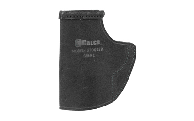 Galco Stow-N-Go, Inside the Pant, Fits Springfield XDS, Center Cut Steerhide, Right Hand, Black Finish STO662B