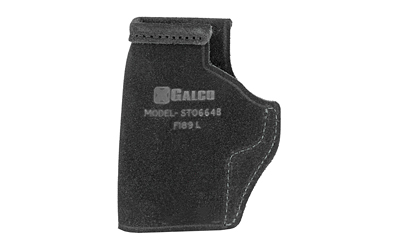Galco Stow-N-Go Inside The Pant Holster, Fits Sig P938, Right Hand, Black Leather STO664B