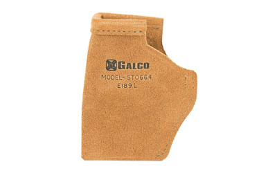Galco Stow-N-Go Inside The Pant Holster, Fits Sig P938, Right Hand, Natural Leather STO664