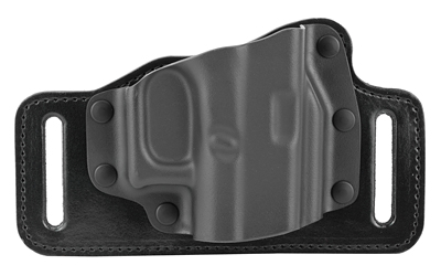 Galco Tacslide Belt Holster, Fits Glock 17/19/22/23/26/27/31/32/33/34/35, Right Hand, Black TS224B