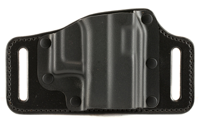 Galco Tacslide Belt Holster, Fits Glock 43/43X/48 & Springfield Hellcat, Right Hand, Black TS800B