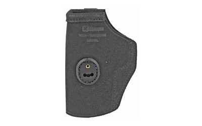 Galco TUCK-N-GO 2.0 Strongside/Crossdraw IWB Holster, Fits For GLOCK 17, 22, 31, Ruger Security-9, Ambidextrous, Black Leather TUC224B