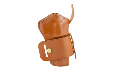 Galco Wheelgunner Belt Holster, Fits S&W K & L Frame With 4" Barrel, Right Hand, Tan Leather WG104