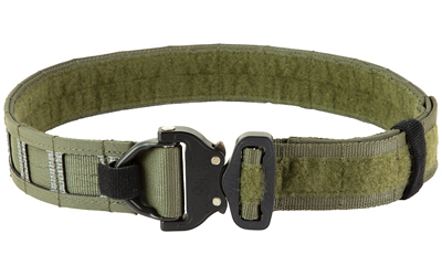 GBRS Group Assaulter Belt System, 20 Molle Sections, 1.75" Cobra Buckle with D-Ring, Medium, 1.5" Nylon Scuba Webbing Construction, Ranger Green GEAR-ABSV3-RG-M