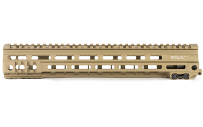Geissele Automatics MK4, Super Modular Rail, Handguard, 13.5", M-LOK, Barrel Nut Wrench Sold Separately (GEI-02-243), Gas Block Not Included, Desert Dirt Color, Product Finishes, Shade Variations and Other Imperfections Are Normal Due to the Manufacturing Process 05-278S