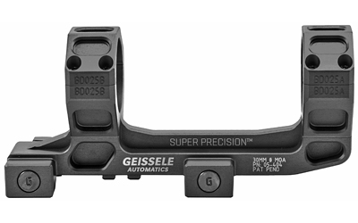 Geissele Automatics Super Precision, Mount, 30mm, Black Color, Anodized Finish 05-404B
