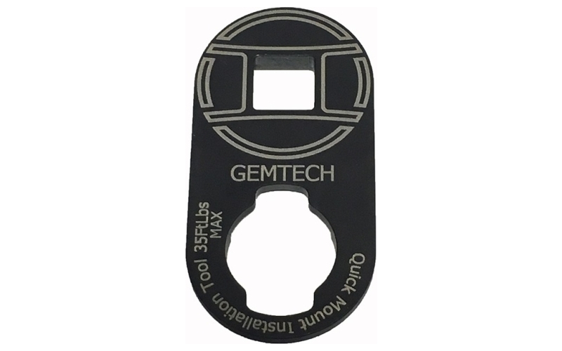 Gemtech Quickmount installation tool
