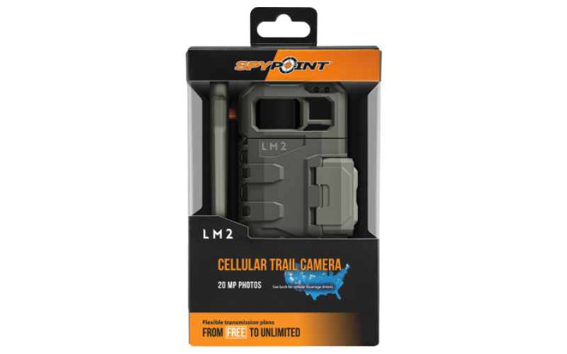 Spypoint lm-2 twin bundle cellular trail camera (nationwide) 20mp 2/ct