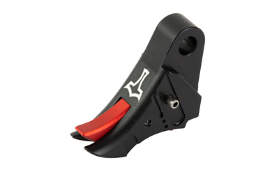 Glockmeister TYR, Trigger, Black Shoe/Red Safety, For Glock Gen 5 TYRG5BLREDS