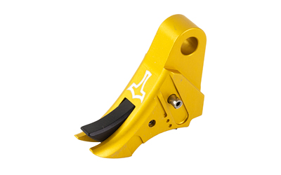 Glockmeister TYR, Trigger, Gold Shoe/Black Safety, For Glock Gen 5 TYRG5GOBLKS