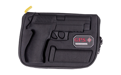 GPS Pistol Case, Black, Soft GPS-910PC
